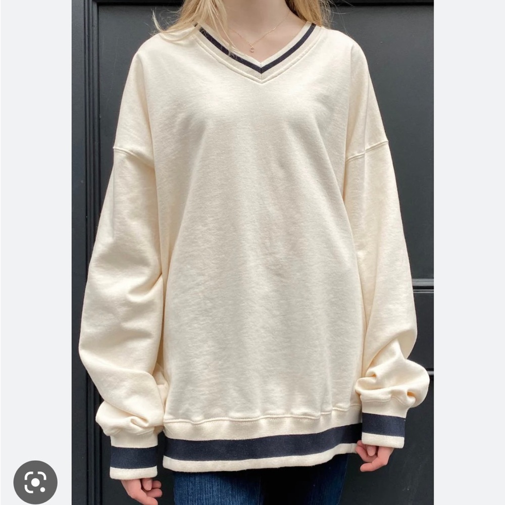 Erica trimming sweatshirt brandy Melville
